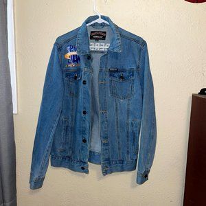 Members Only Space Jam Denim Jacket